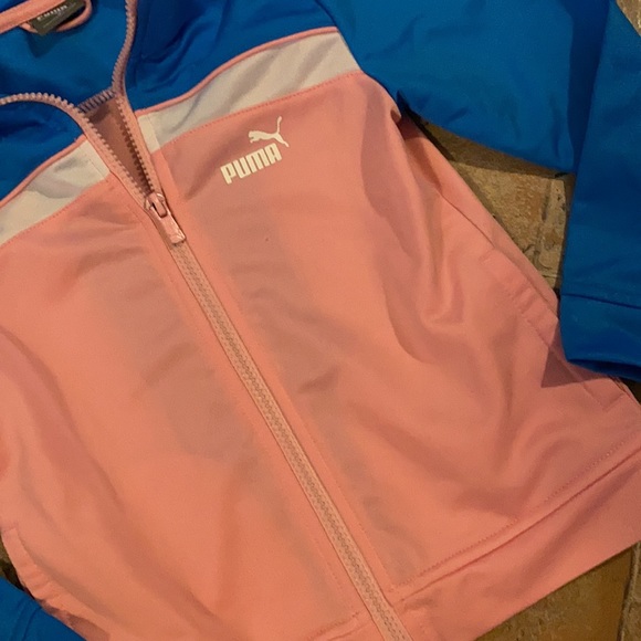 Puma athletic jacket size kids girls 4 - Picture 3 of 7